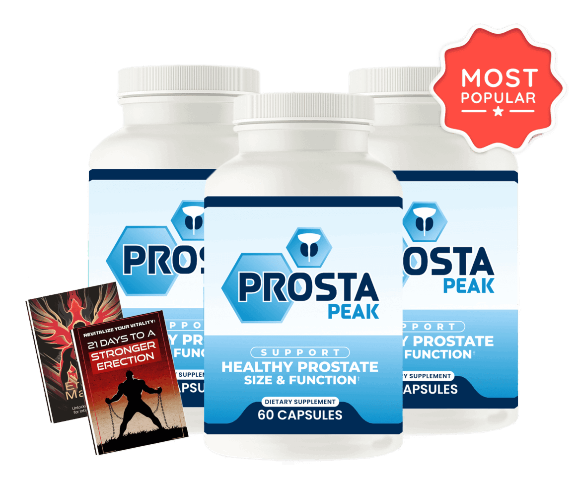 Prosta Peak official supplement bottle for prostate health support USA